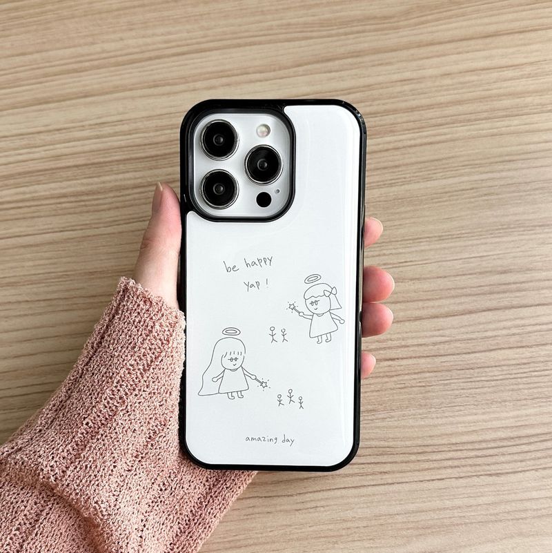 [made] be happy yap -! (epoxy bumper case)