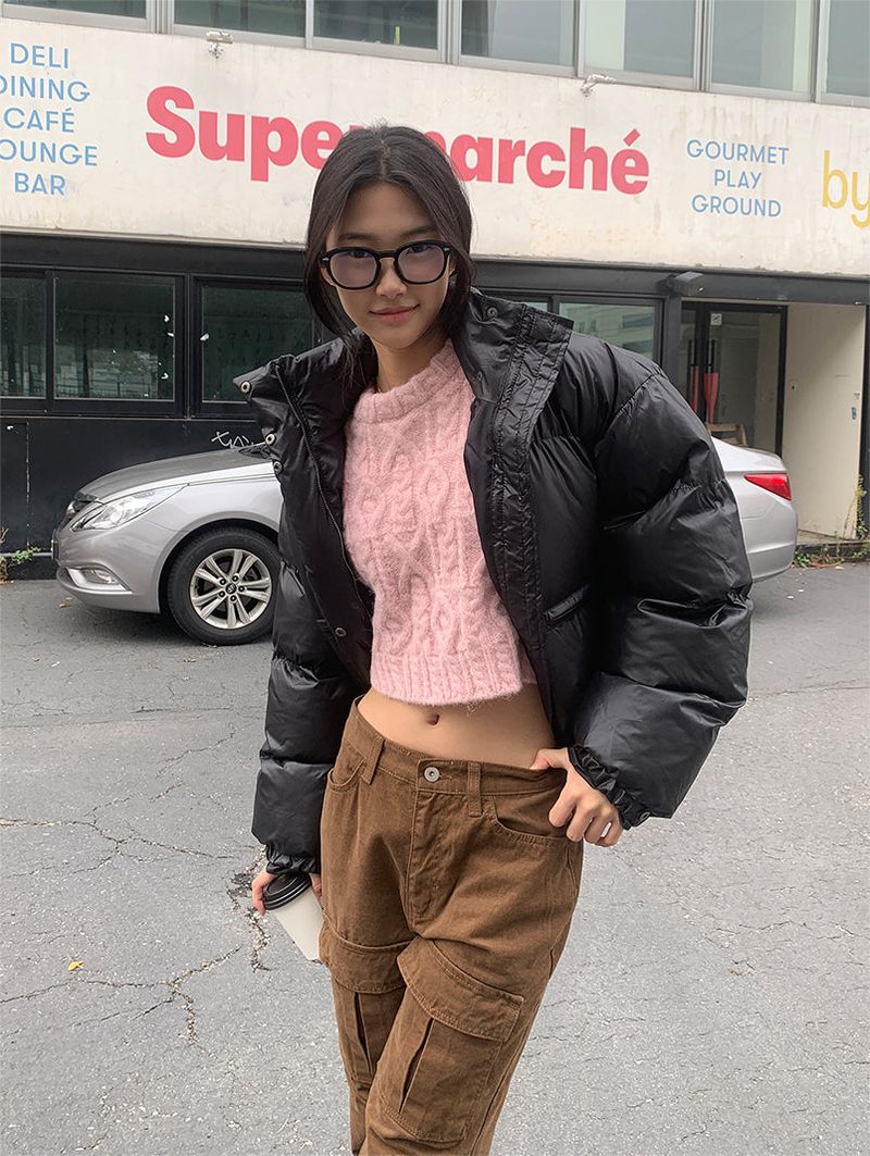POUND CROPPED PADDING JACKET (6COLOR)