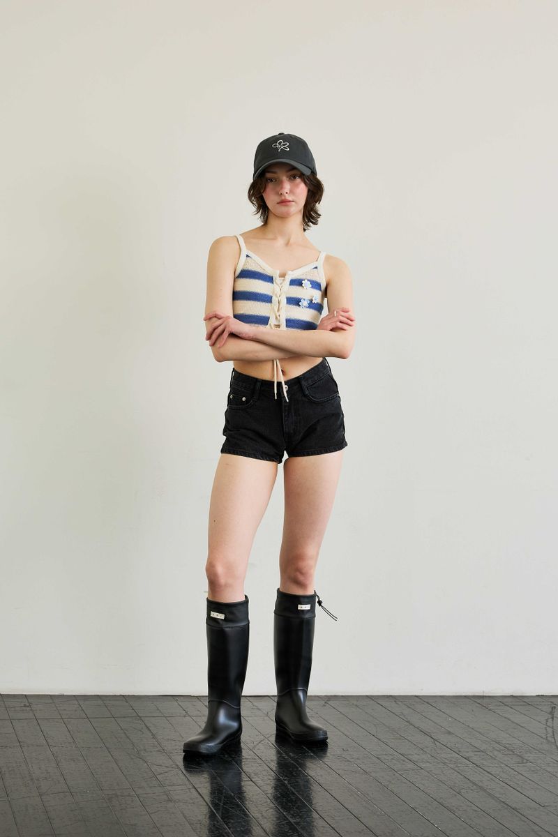 MIMI STRIPE SLEEVELESS / BLUE