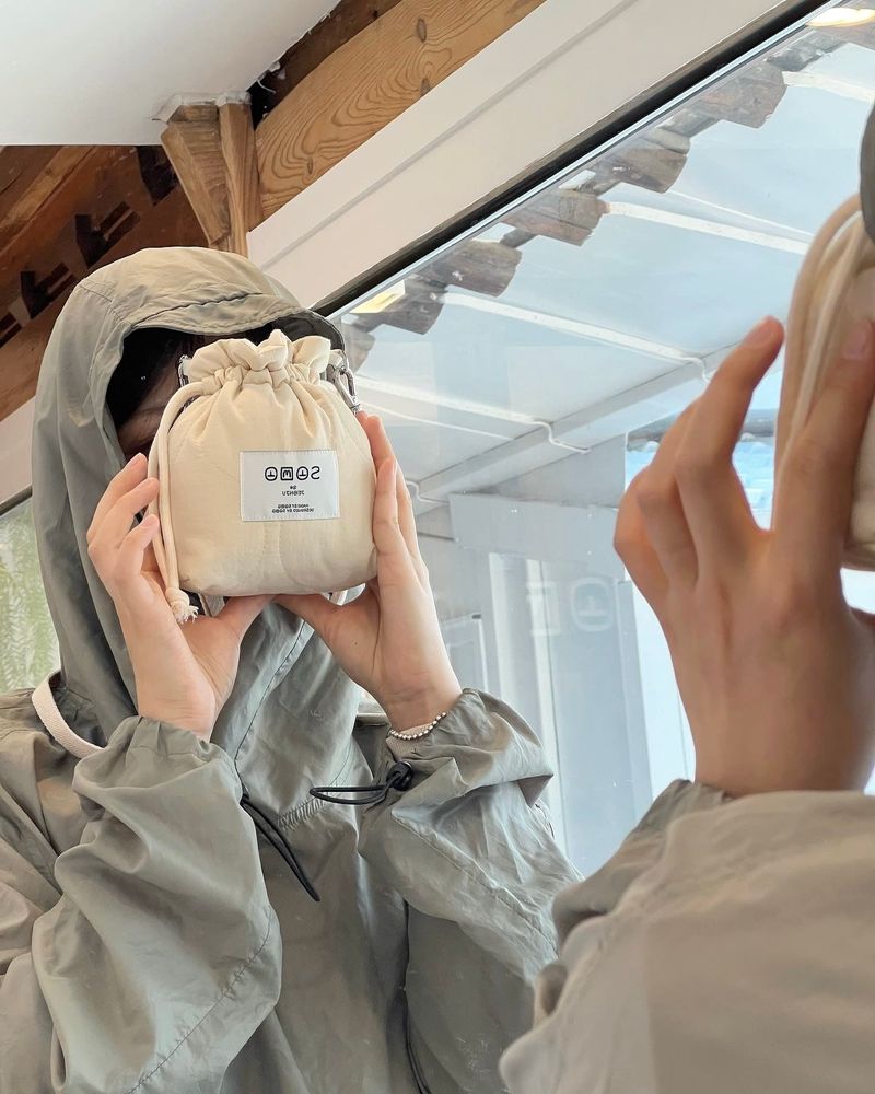 SOMO(ソモ)の「Padding String cross bag mini(Bags)」