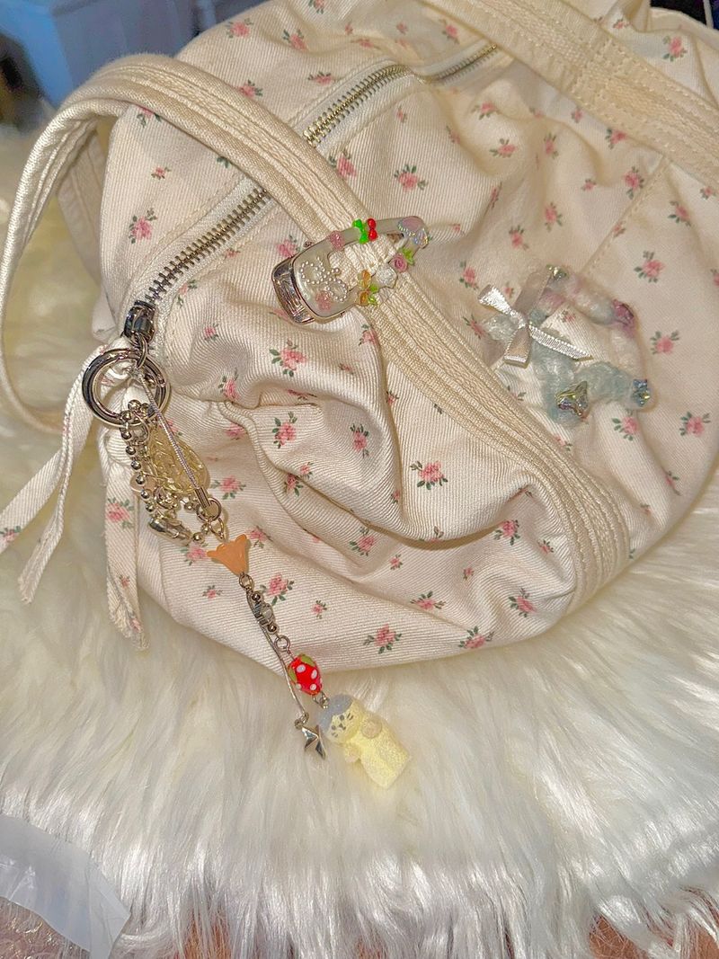 Oriental melon keychain