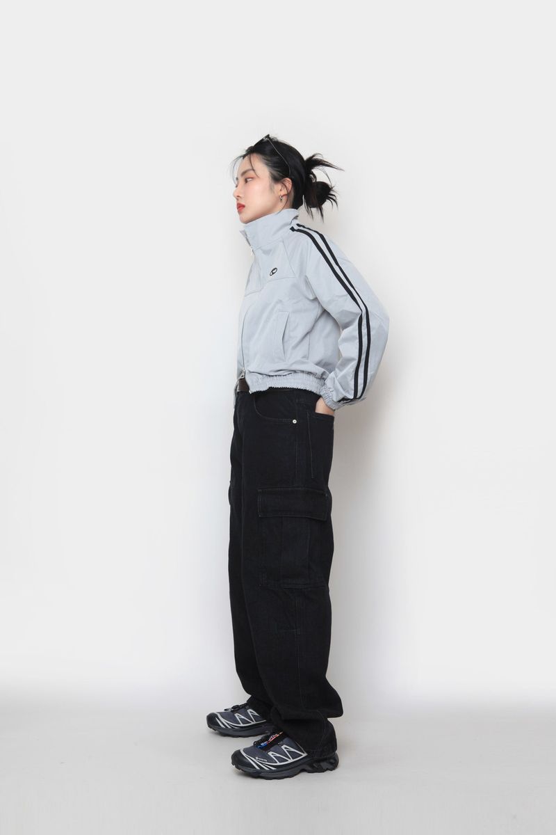 Scotch track zip-up