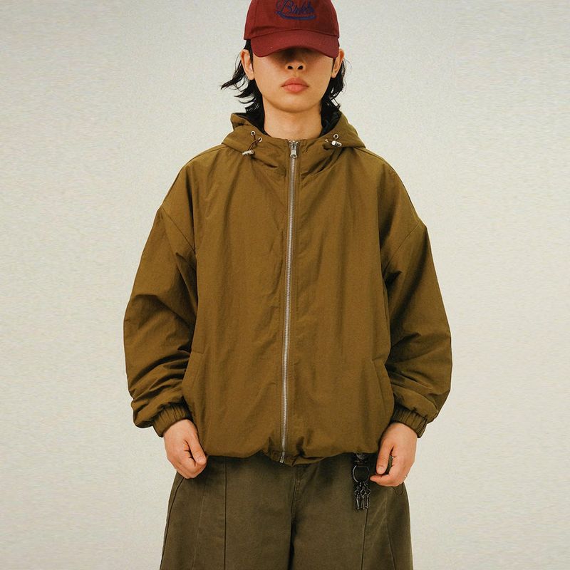 SEMIKAJI（セミカジ）の「MO Reversible Fleece Hoody Jumper（Jackets/Outerwear）」