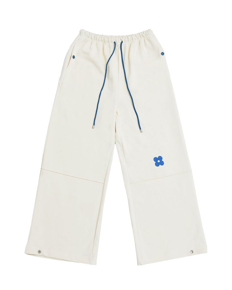 Snap curve sewat pants / butter