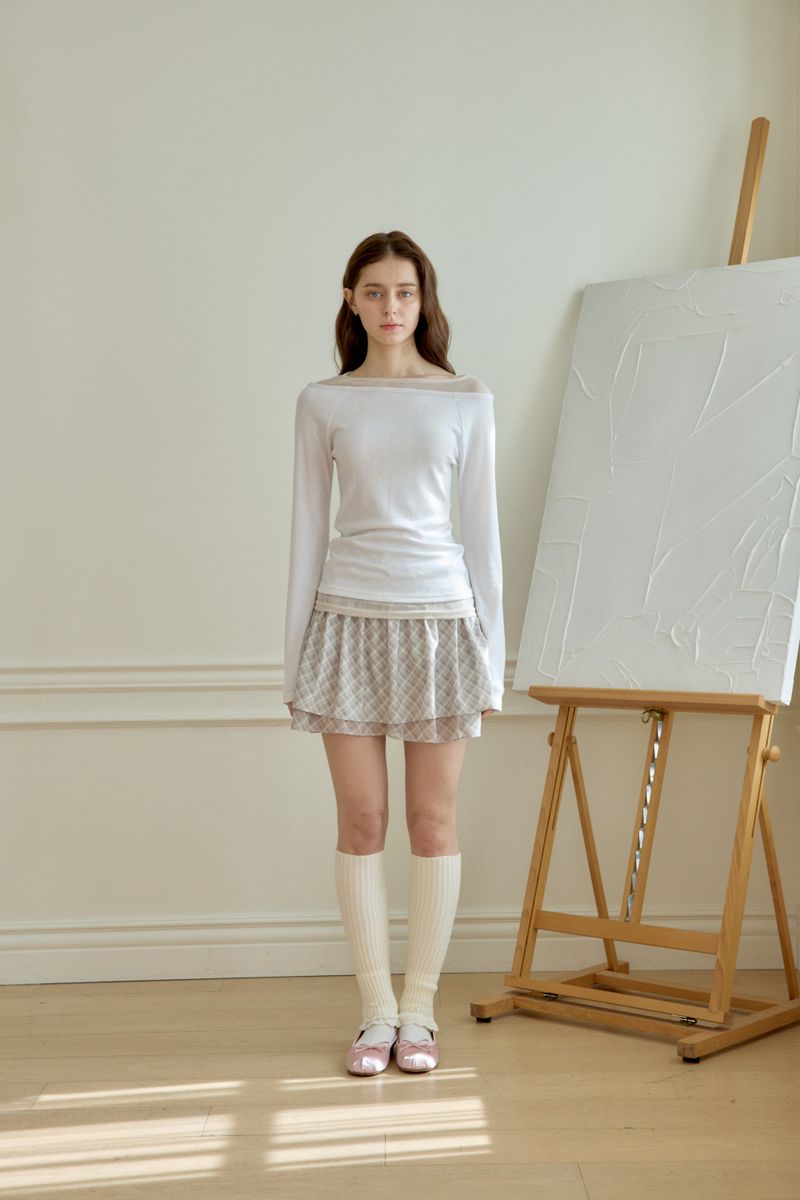 DEAR DOUBLE LAYER T-SHIRT