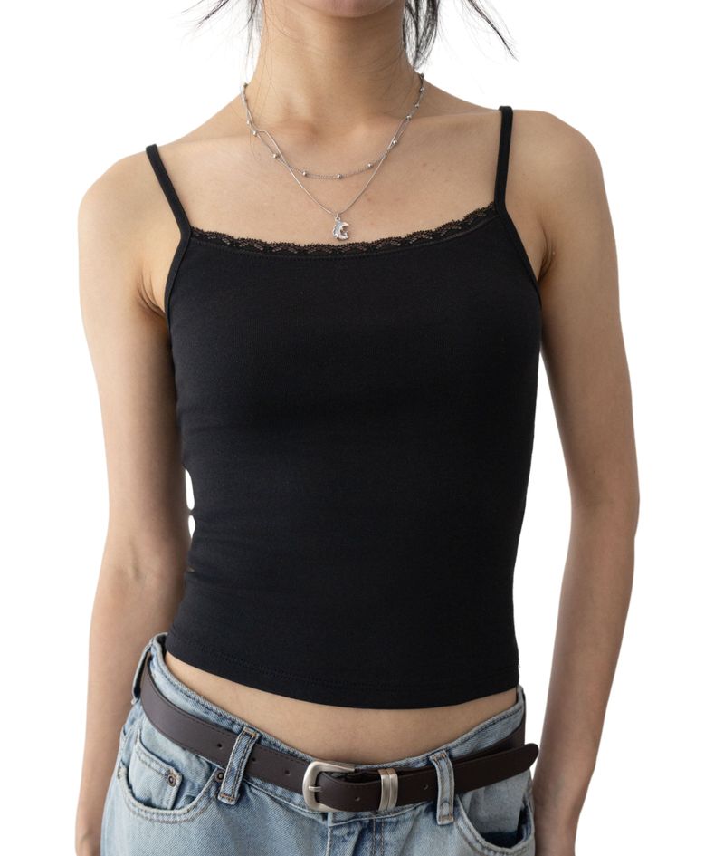 un:tyl（オンタイル）の「Manda Lace Crop Tank Top（Tops）」