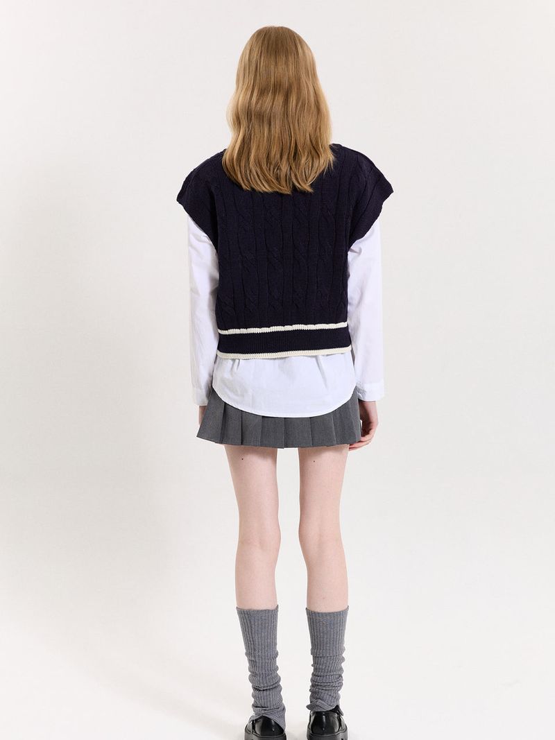 PREPPY VEST