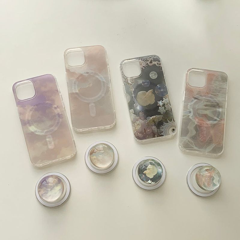 Fish - Pinkish Magsafe Phone Case Bead Tok Set