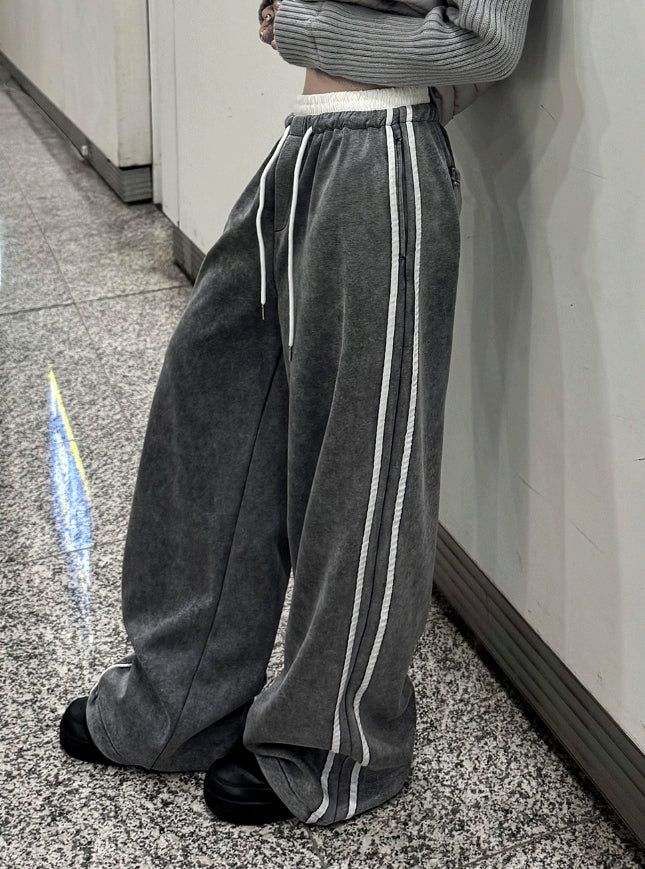 hatsukoshi（ハツコシ）の「Low Washing Unbalanced Sagging Pants（Pants）」