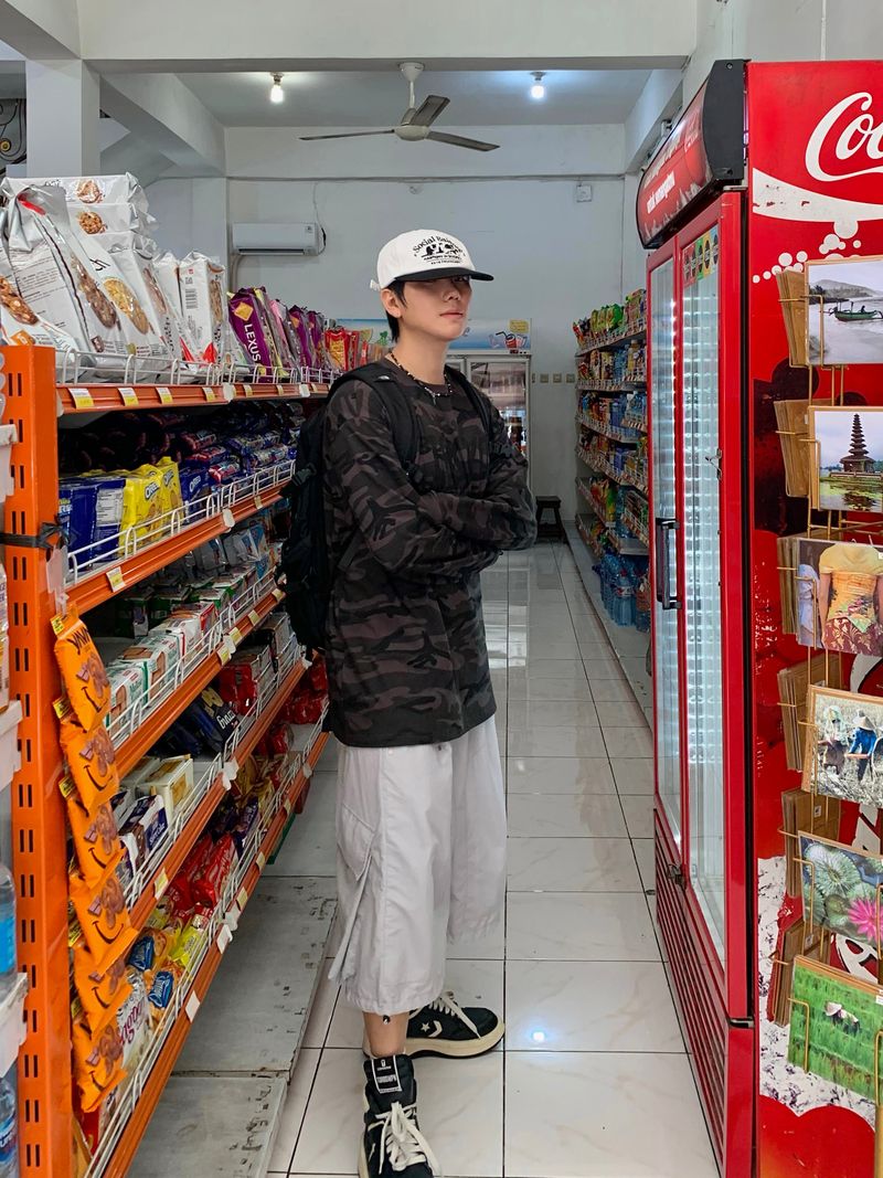 TOKYO Camouflage Long Sleeve 2C