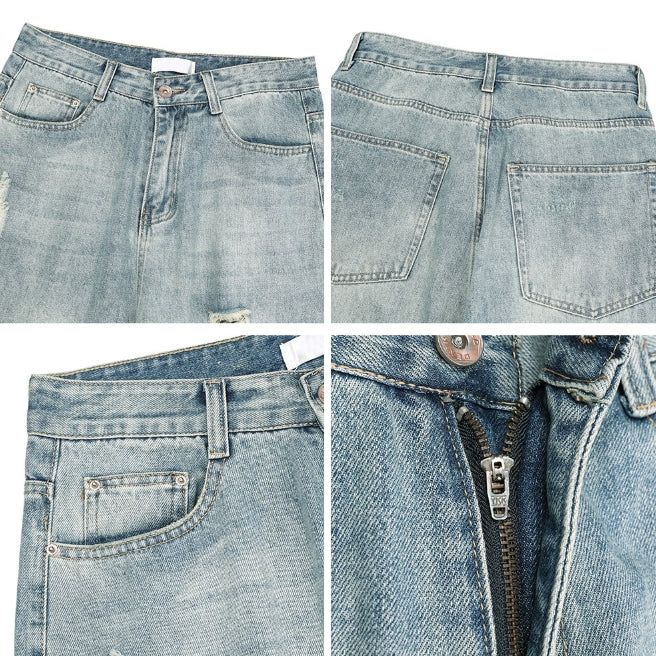 Ean Washed Destroyed Jean