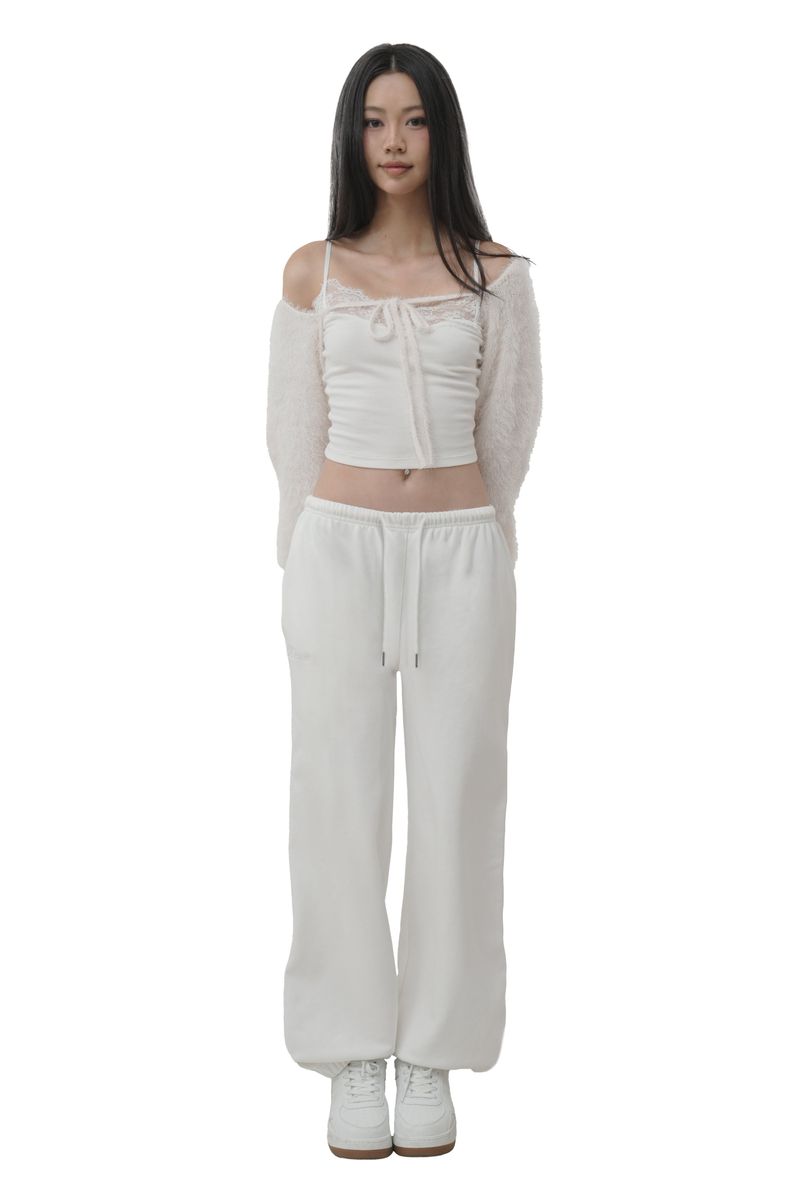 Cream donuts sleeveless, Baby Pink