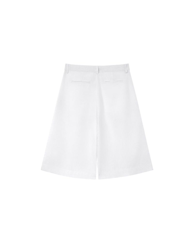 BERMUDA LINEN SHORTS