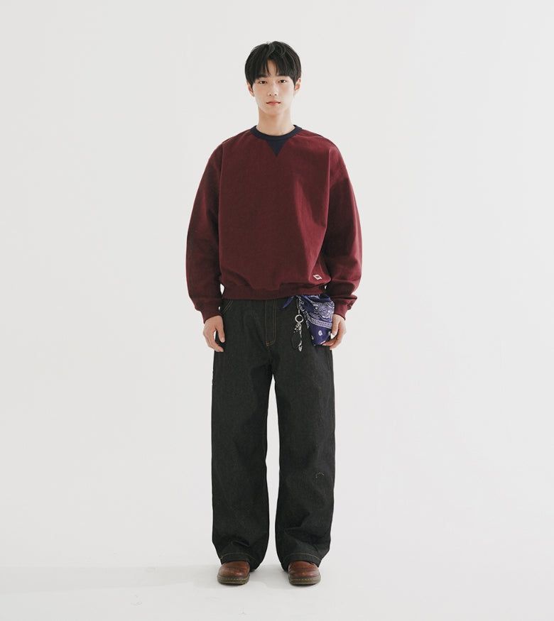 26SS★ Retro Crewneck Sweatshirt