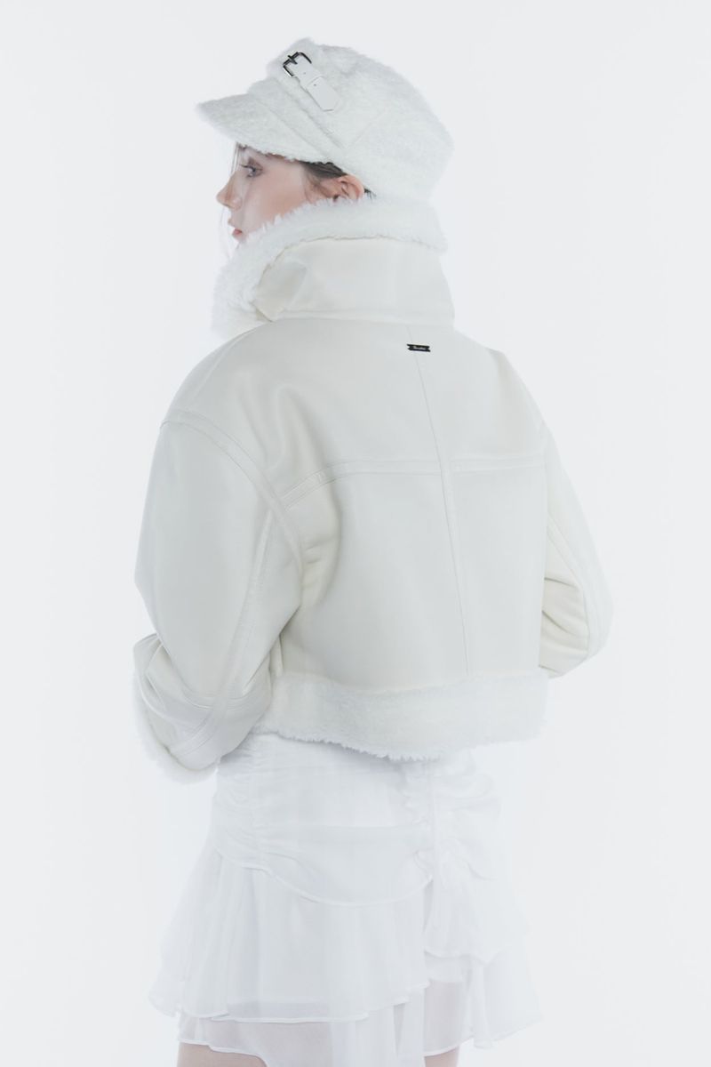 LUCY MUSTANG JACKET cream