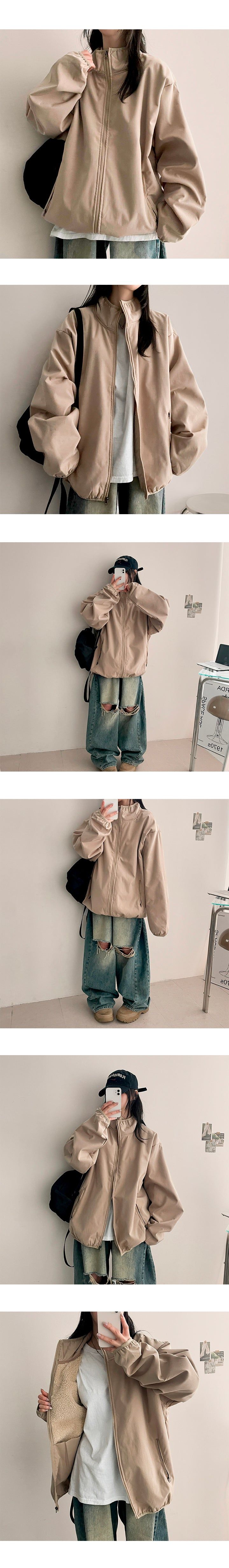 Fandu High-Neckline Wool Oversized Fit Jumper