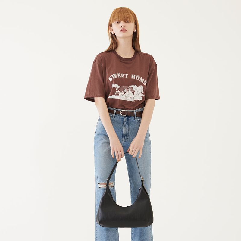 TMO BY 13MONTH（ティーエムオーバイサーティーンマンス）の「SIGNATURE LOGO BELT (BROWN)（Fashion Accessories）」