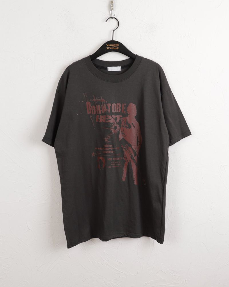 Bontu Summer Printed Overfit Short Sleeve T-Shirt