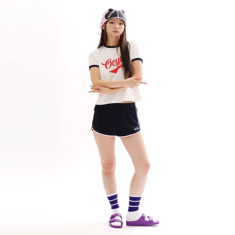 グッドバイブオンリーリンガーTシャツ_ホワイト