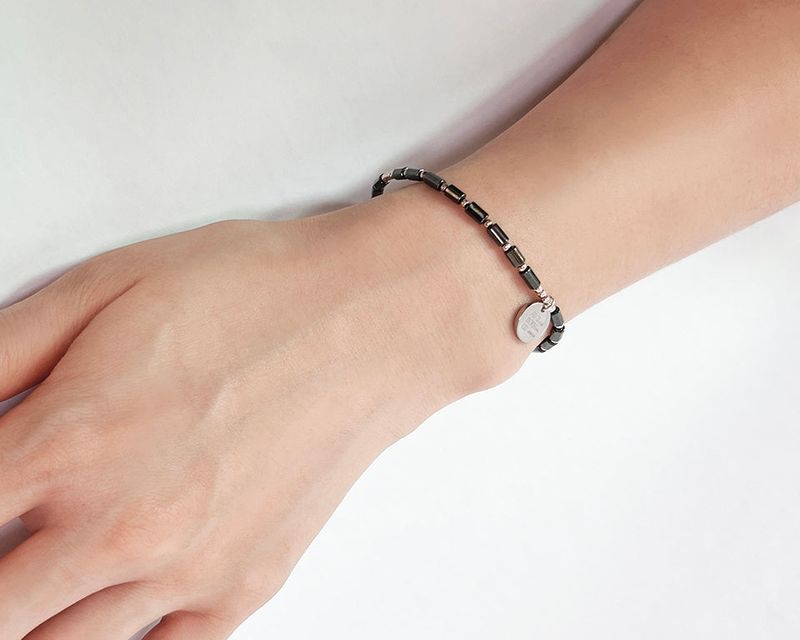 GEM STONE HEMATITE BRACELET