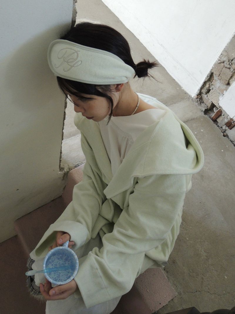 [prts made] Pajama Society Double Headband (Tumble-Washed Terry)