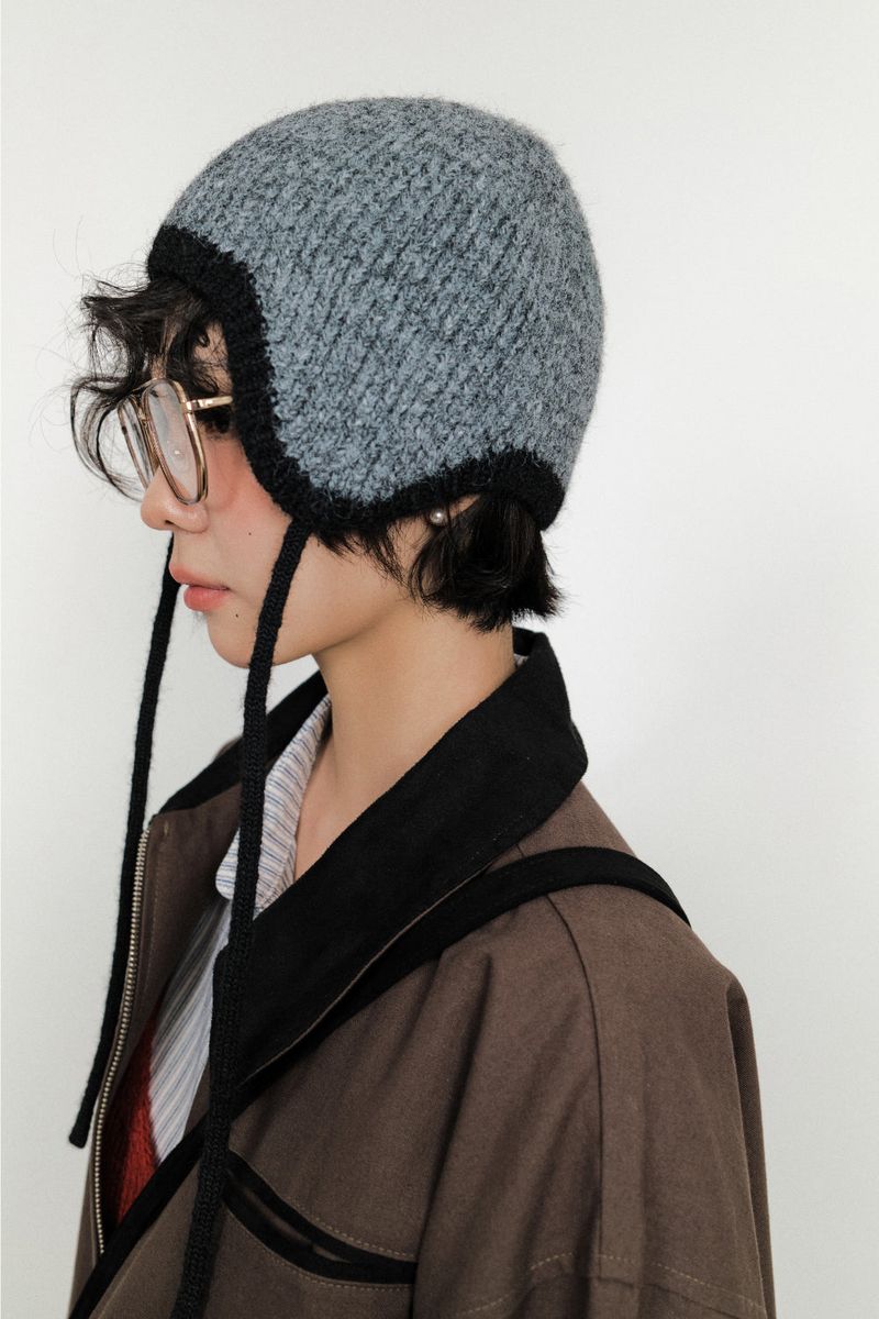 Teak Earflap Beanie (5color)