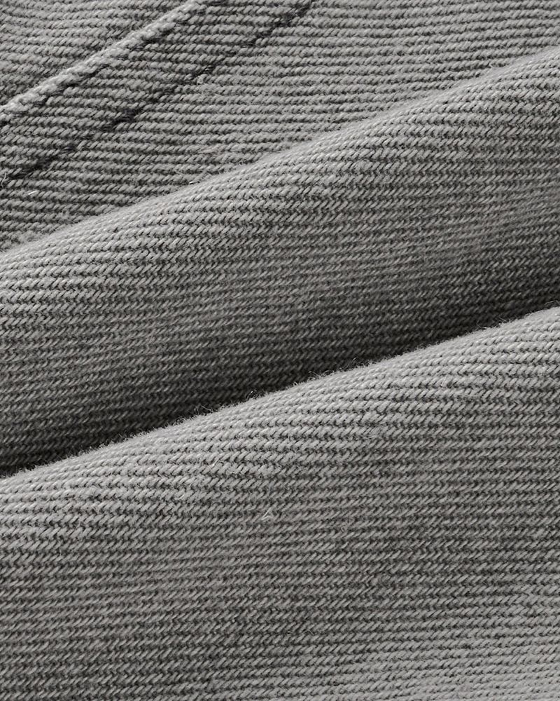 Bion Gray Wash Cargo Denim Pants