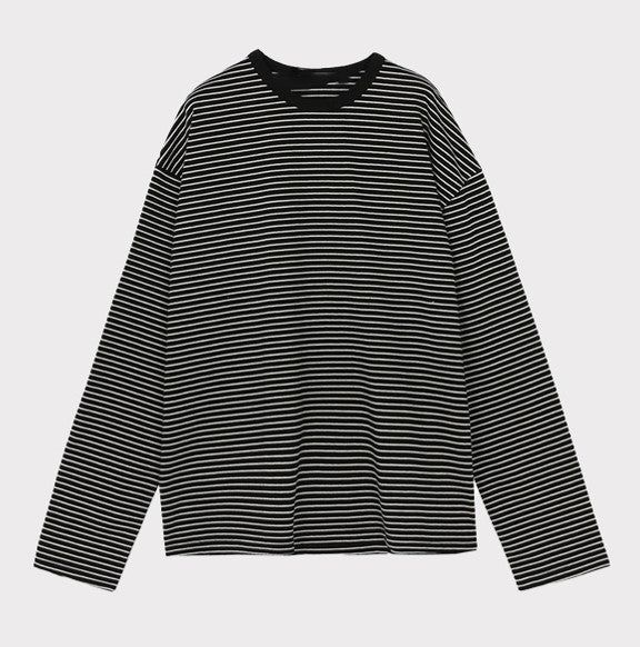 Never Round Border T Shirt (2color)