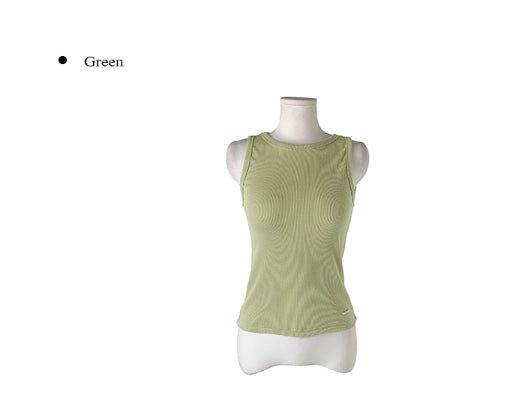 Nattie Basic Pendant Ribbed Sleeveless