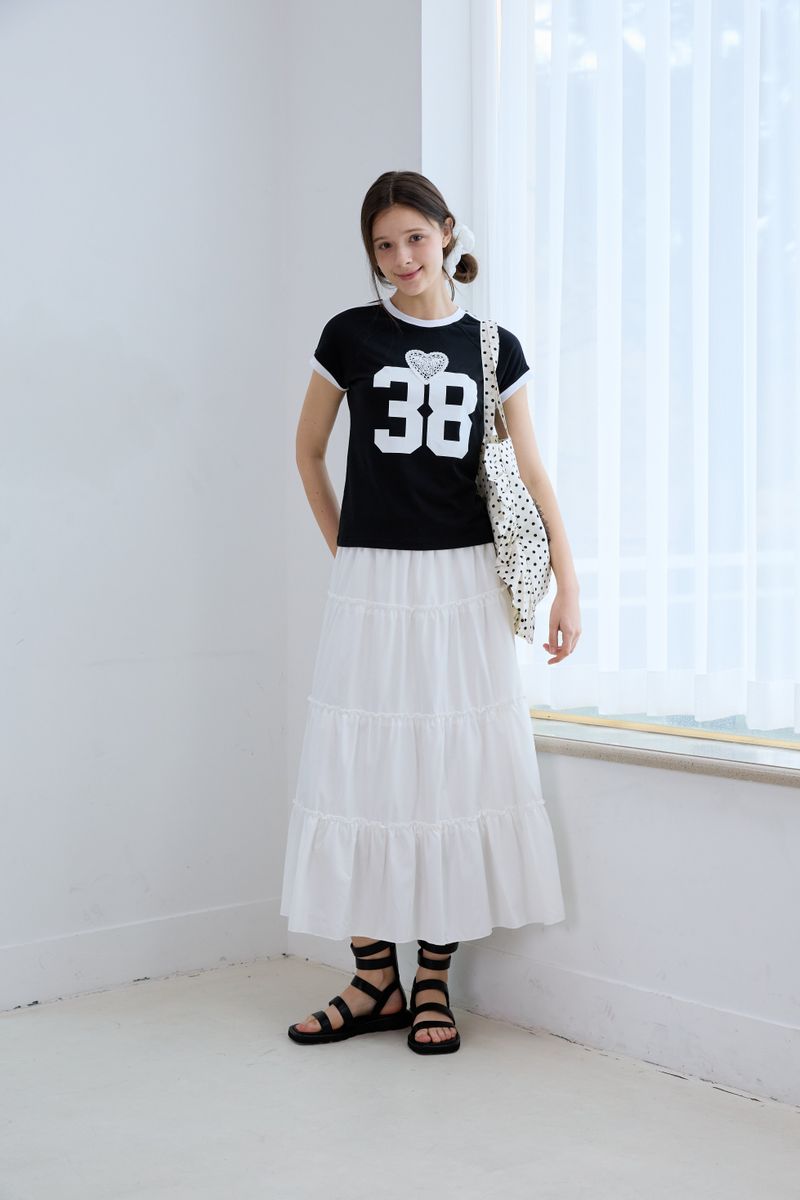 WHISPERING WINGS MAXI SKIRT