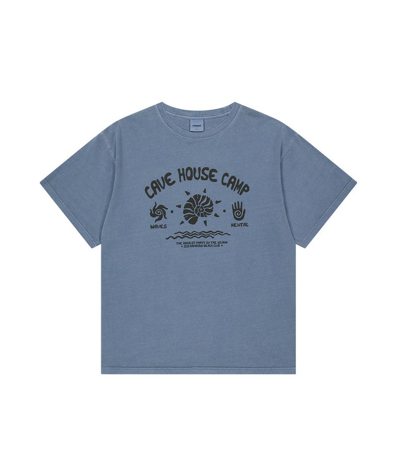 mahagrid（マハグリッド）の「PIGMENT FOSSIL TEE（Tops）」