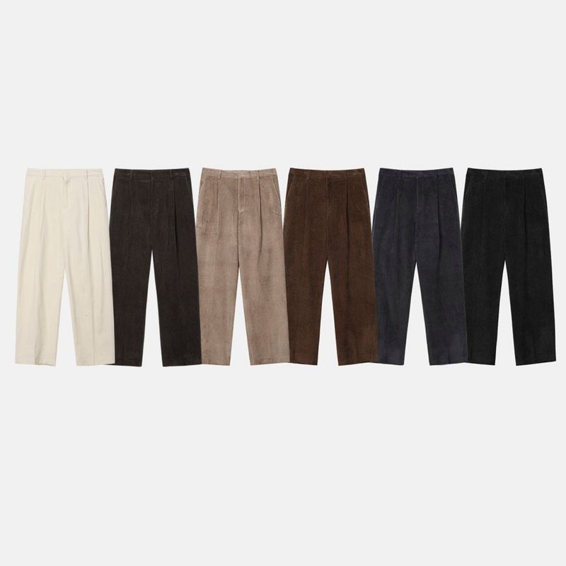 LMN Golden Back Bendable Cotton Pants (6 colors)
