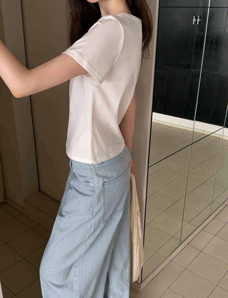 [ORIGINAL]  Basic Short Sleeve T-shirt