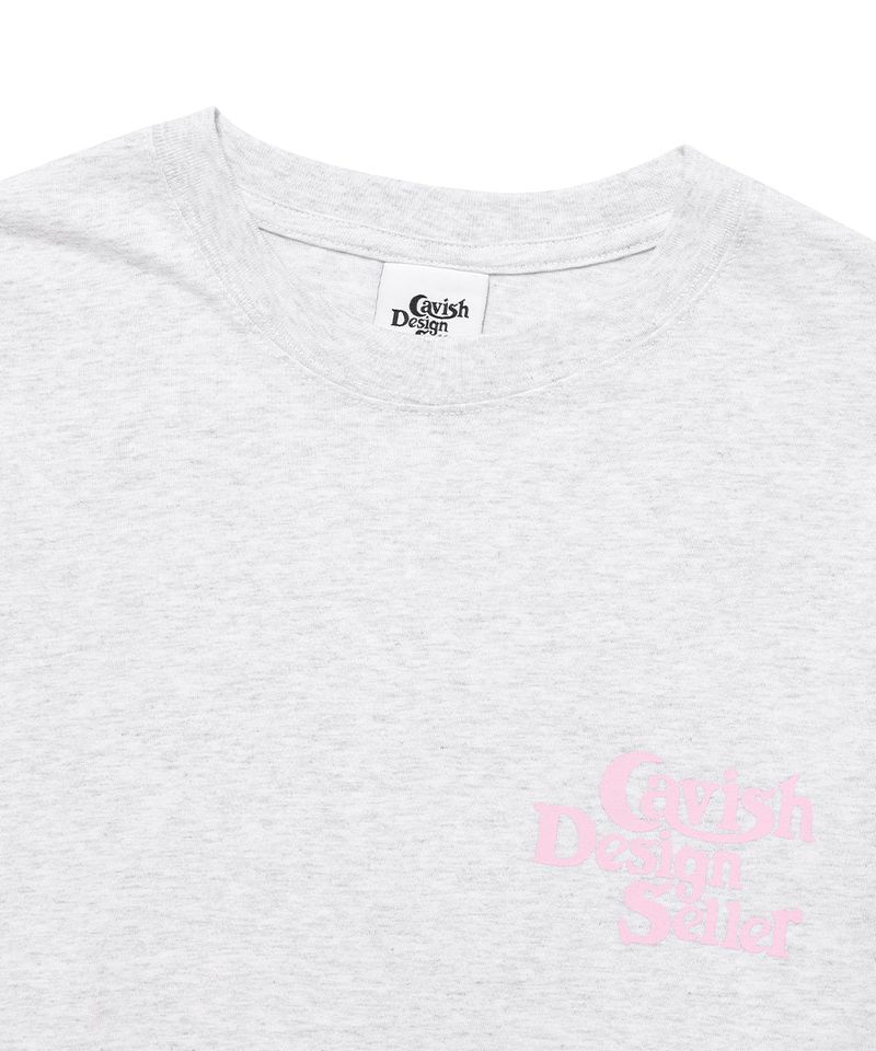 SELLER LOGO LS TEE LIGHT GREY(CV2ESUT550A)