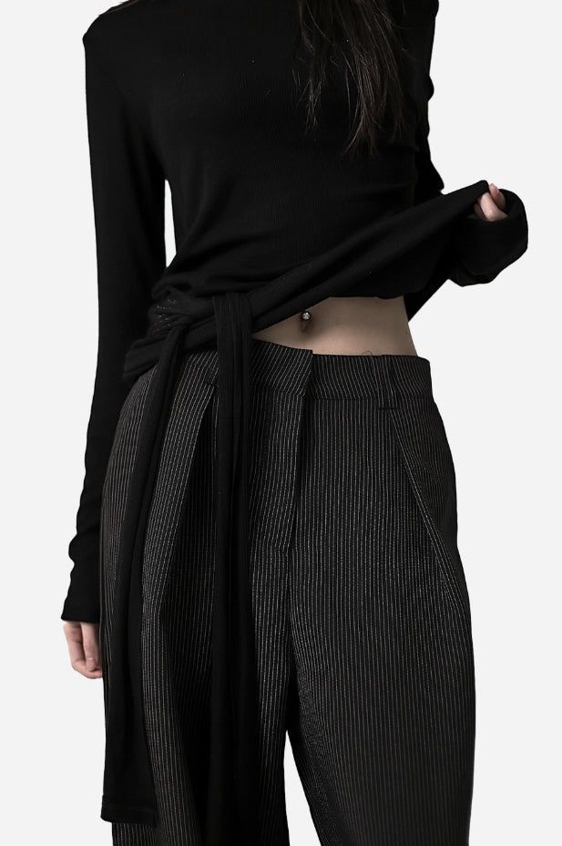 Bay One-Tuck Straight Slacks