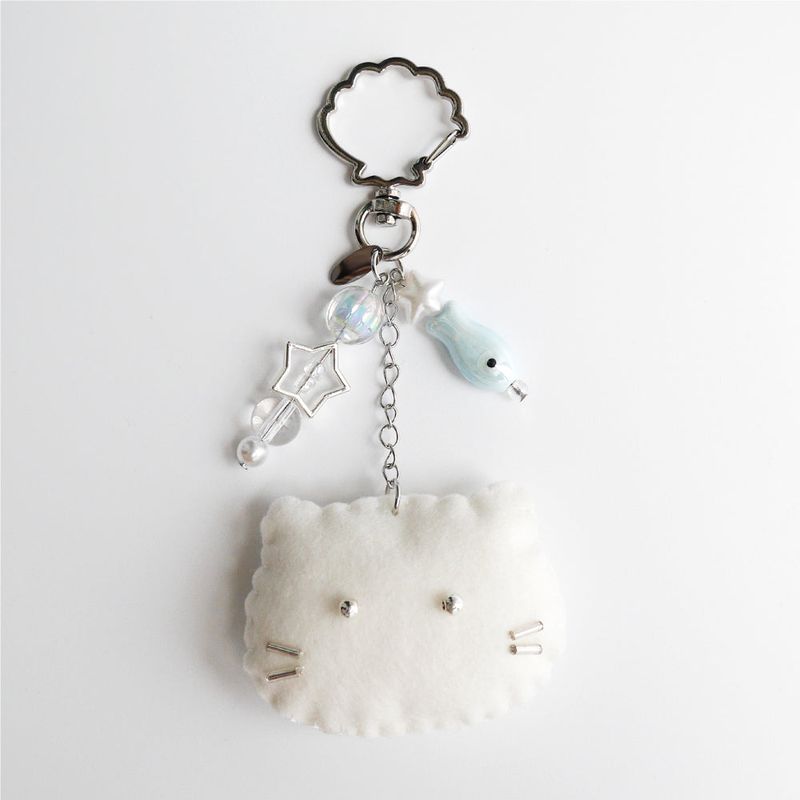 soften（ソプン）の「[soft keyring] シーサイドキャット (ブルー)（トイ/キーホルダー）」
