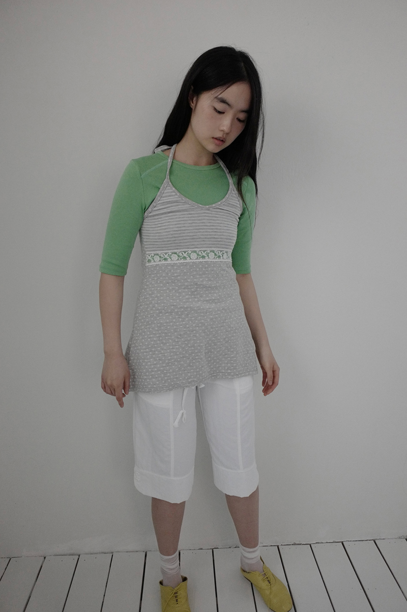  nylon capri pants (2c)
