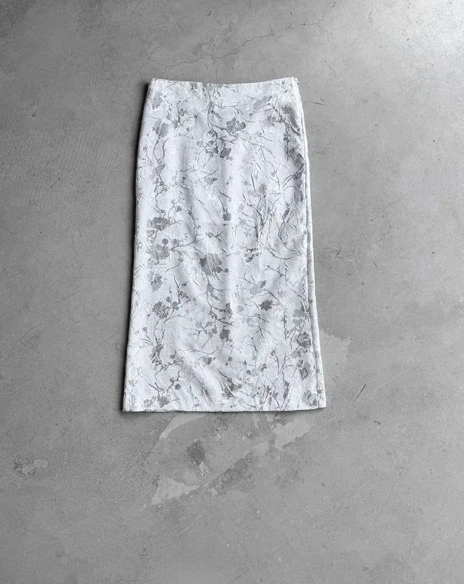 Berryon Flower Long Skirt