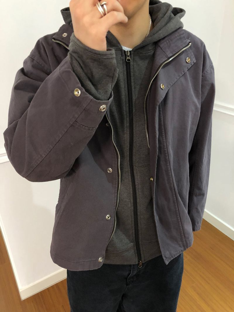 WASHED SHORT FIELD JACKET