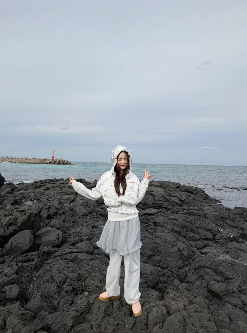 Chiffon Wrap Layered Banding Pants