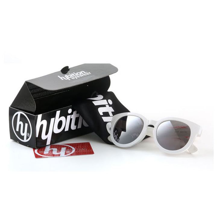 Fretzel TR Glossy White / Silver Mirror Lens