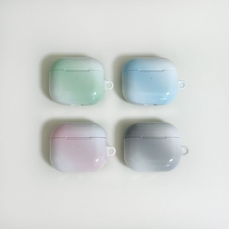 fog AirPods case-green