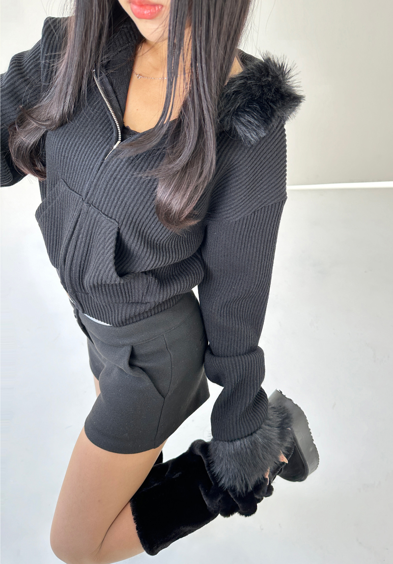 (Y2K + HIP♥/ HOOD + WARMER POINT♥) - 2 COLORS