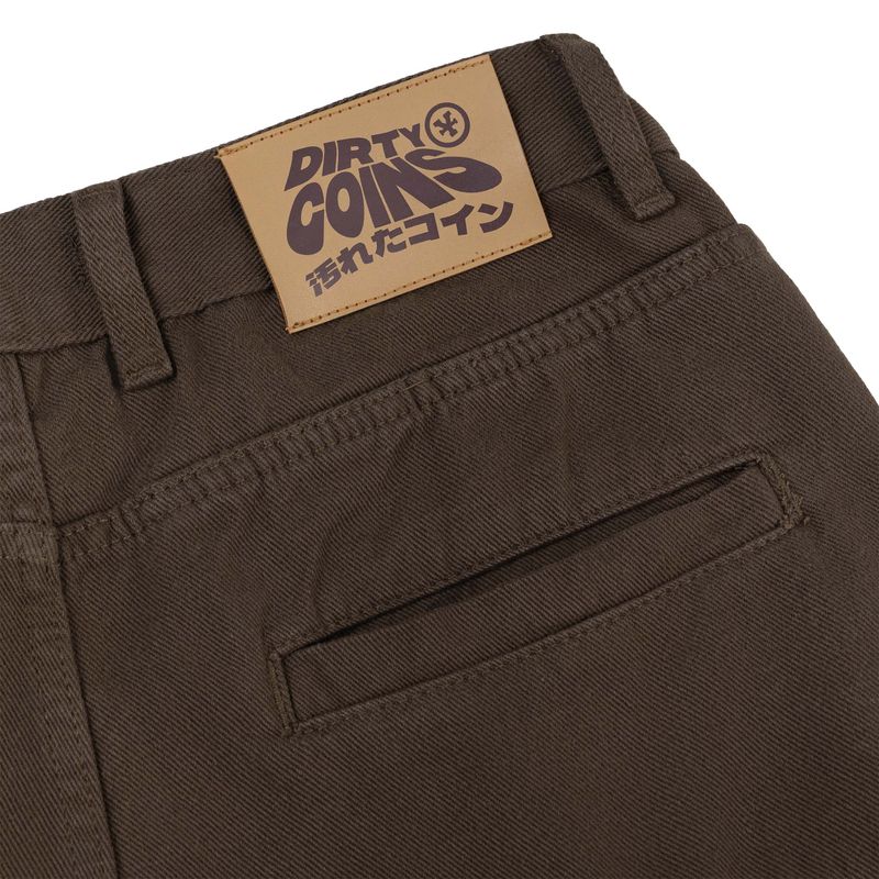 DirtyCoins Big Pounch Cargo Pants - Brown