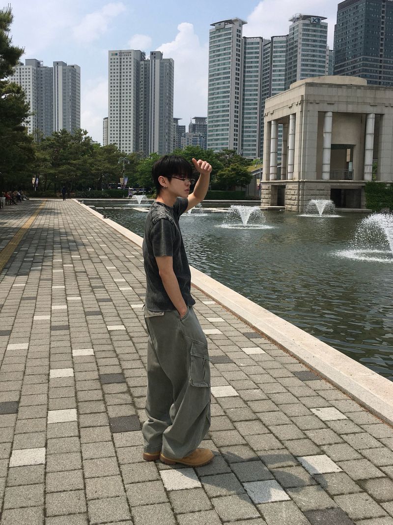 Urban Belted Cargo Pants 3C