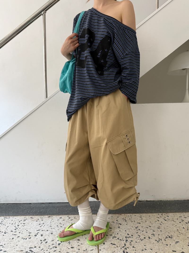another language（アナザーランゲージ）の「cotton banding bermuda pants（Pants）」