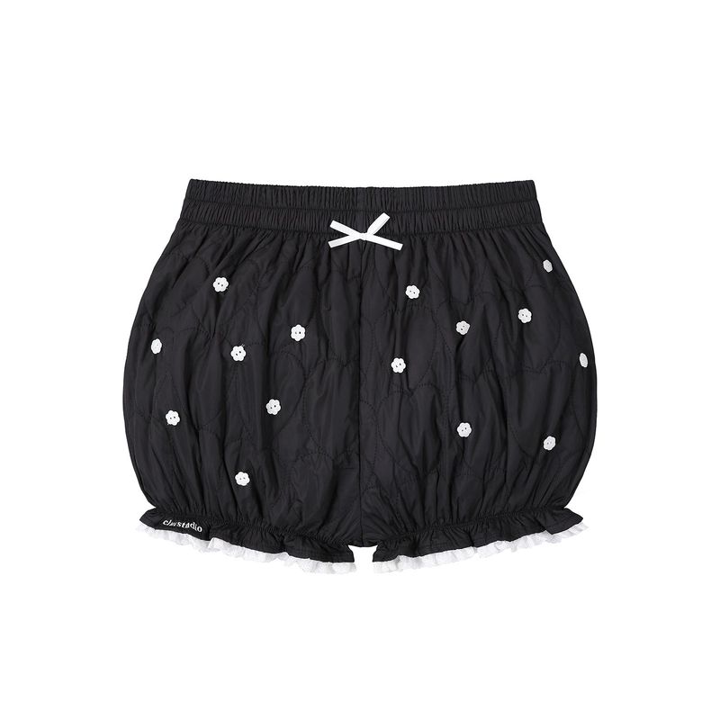 CLUT STUDIO（クラットスタジオ）の「レース パンプキン ショーツ - フラワー（パンツ）」