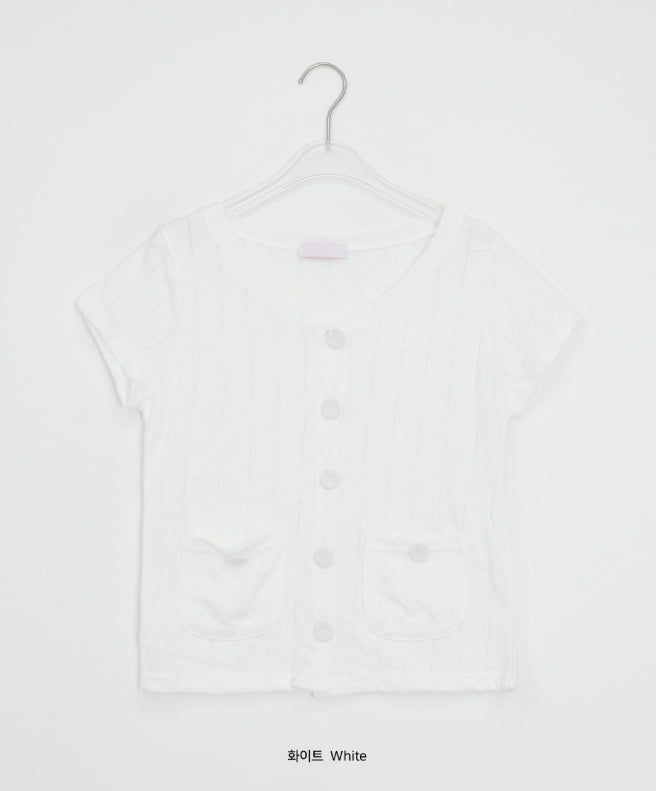 Musec Vintage Slim-Fit Layered Short Sleeve Cardigan