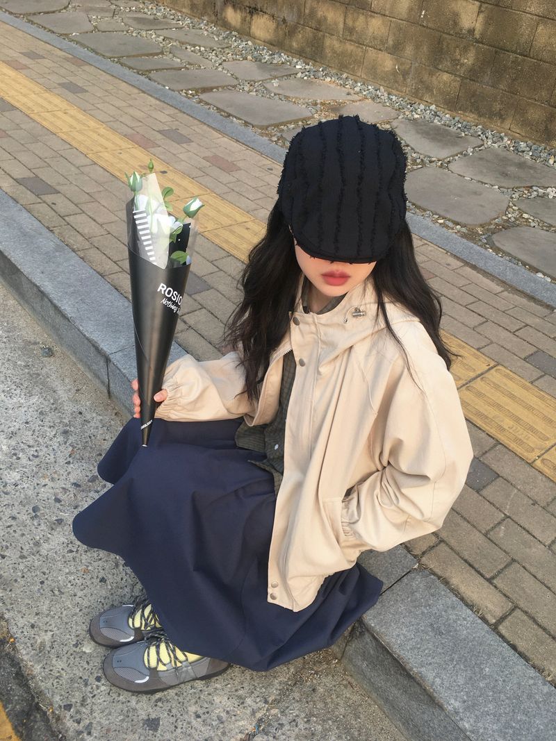 Cotton Blouson Jacket