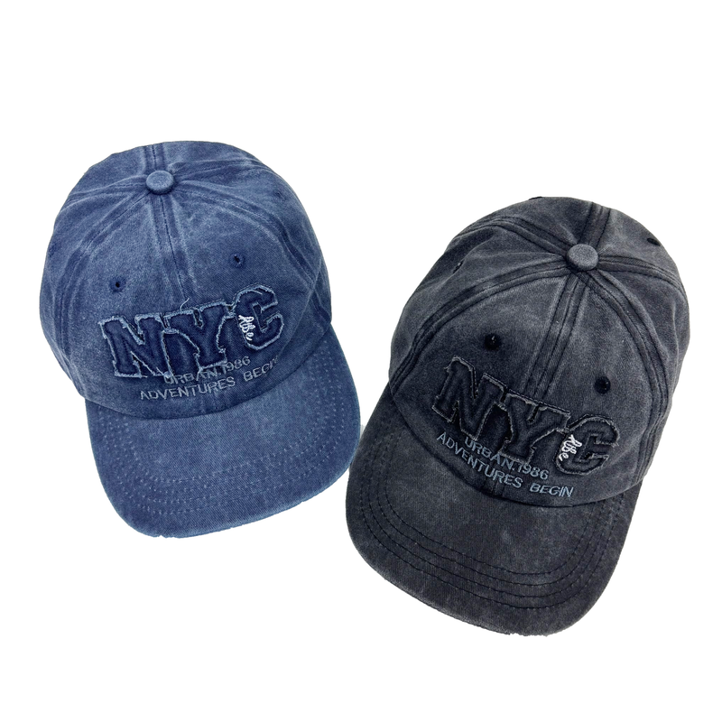 NYC faded ball cap